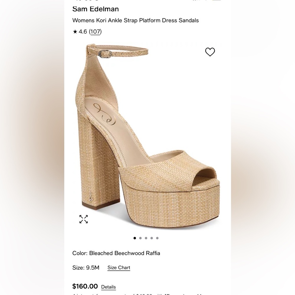 Sam Edelman BNIB Kori Platform